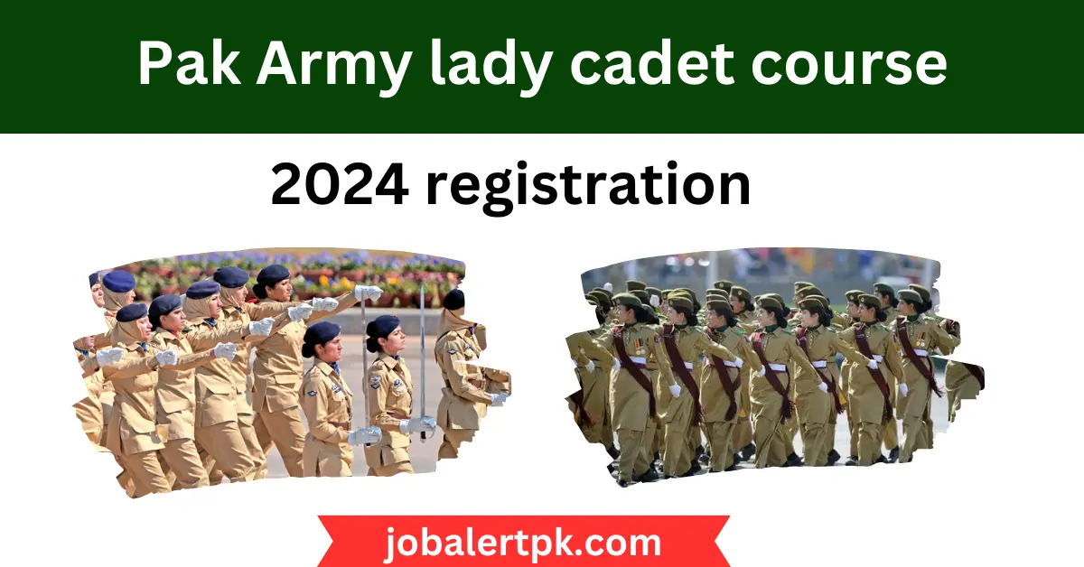 lady cadet course 2024 registration