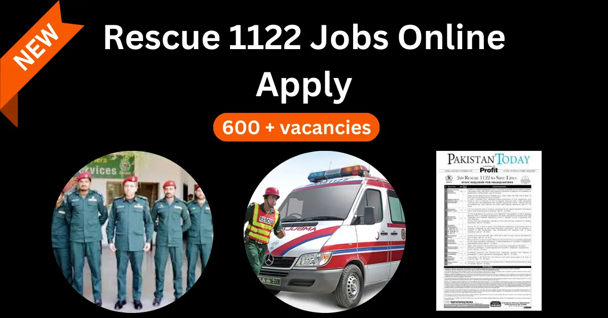 rescue 1122 jobs 2024