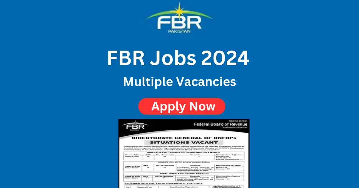 fbr jobs 2024 apply online