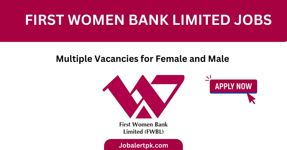 first women bank limited jobs